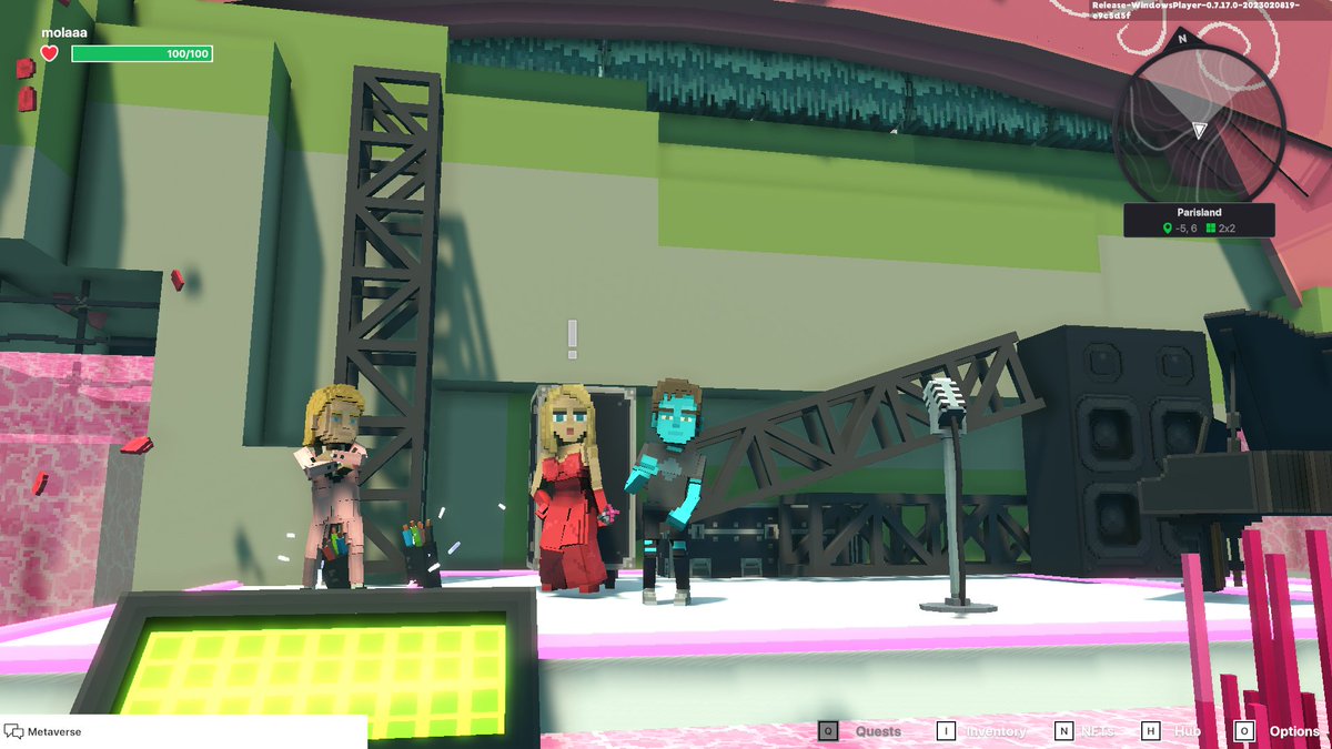 mo_laa's tweet photo. @TheSandboxGame @ParisHilton HAPPY BIRTHDAY to the Queen of the Metaverse, Paris Hilton! 🎂🎉 https://t.co/ucwordyXrm