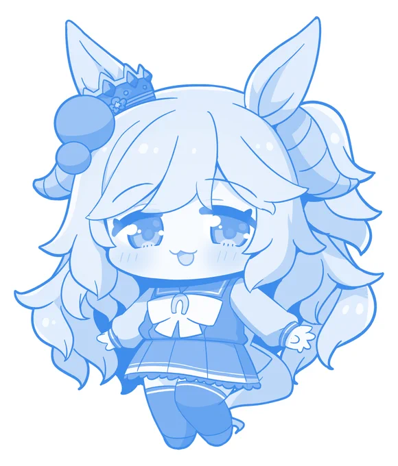 まずはなんとなくで描いてみる!色とかまだ考え中…! 