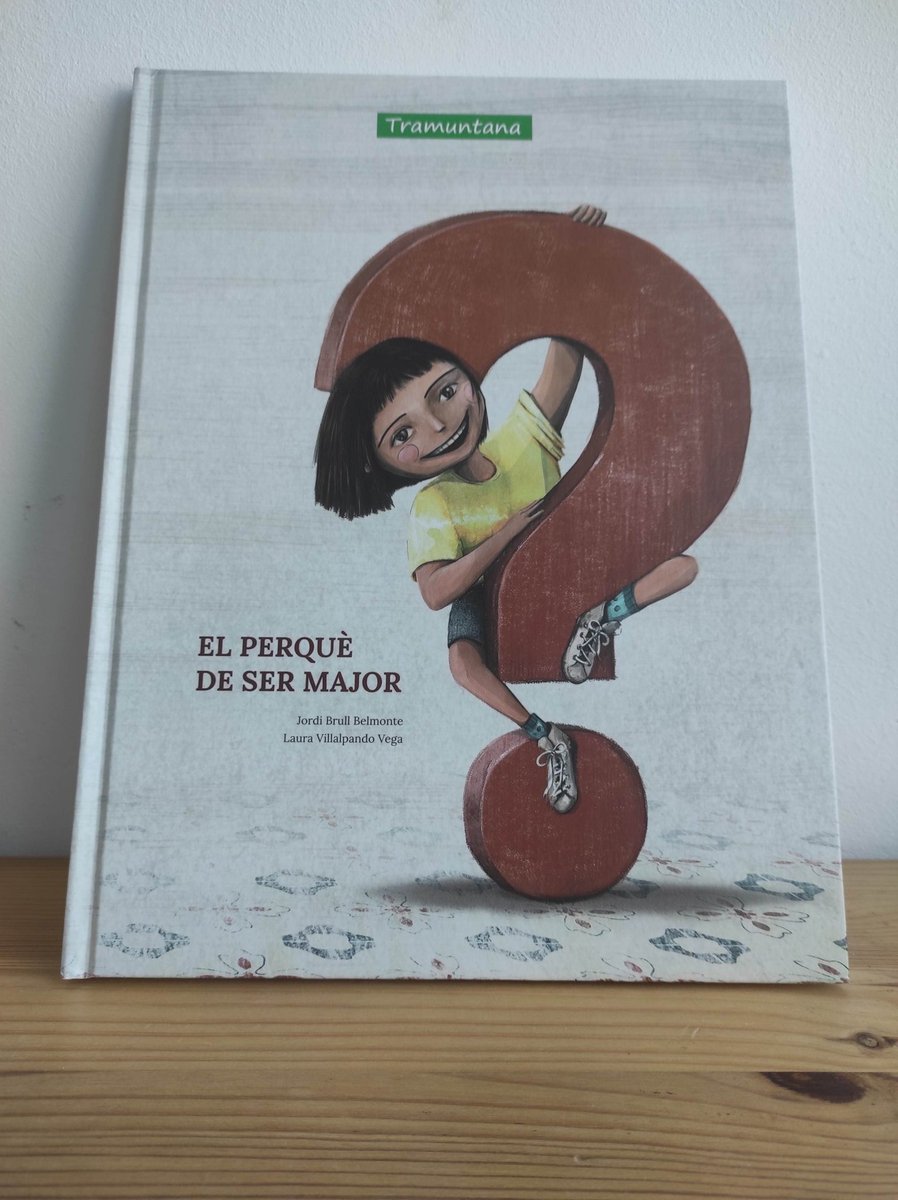 Aquest dilluns, 20 de febrer, la meua filla major fa 12 anys. A més a més, aquest dia ix a la venda el meu primer llibre: "El perquè de ser major", il.lustrat per Laura Villalpando Vega. Reconec que la coincidència m'ha fet pensar molt...😁