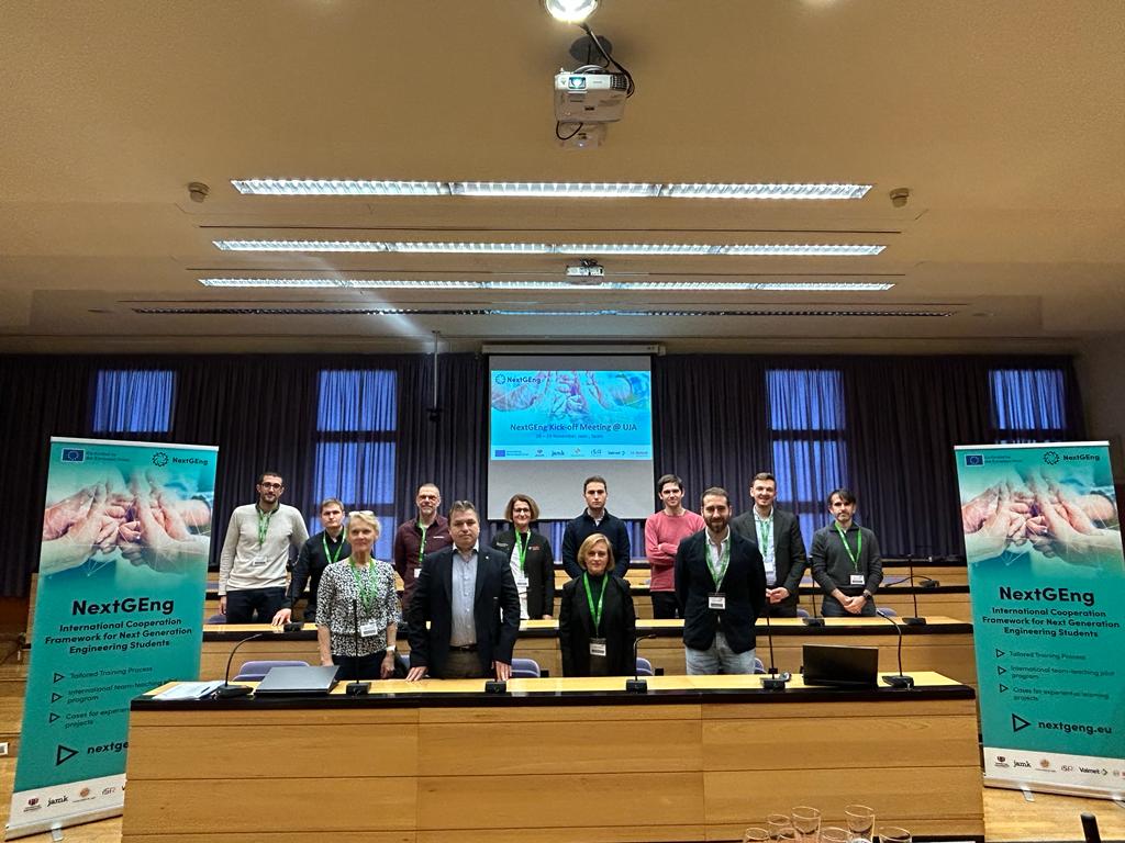 NextgengProject's tweet photo. The Kick-Off Meeting of the @NextgengProject was organized at the University of Jaen in Jaen (Spain),28-29 Nov. 2022. The meeting gathered together representatives from all 6 partners and offered the opportunity to discuss and plan the activities in the project.
#NextGEng https://t.co/SBciOsnq3M