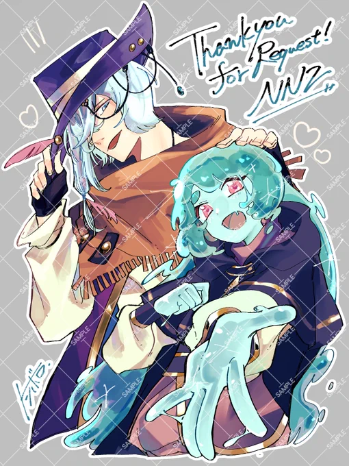 Skeb納品しました!!!ありがとうございました〜〜〜〜!!!!!! 
