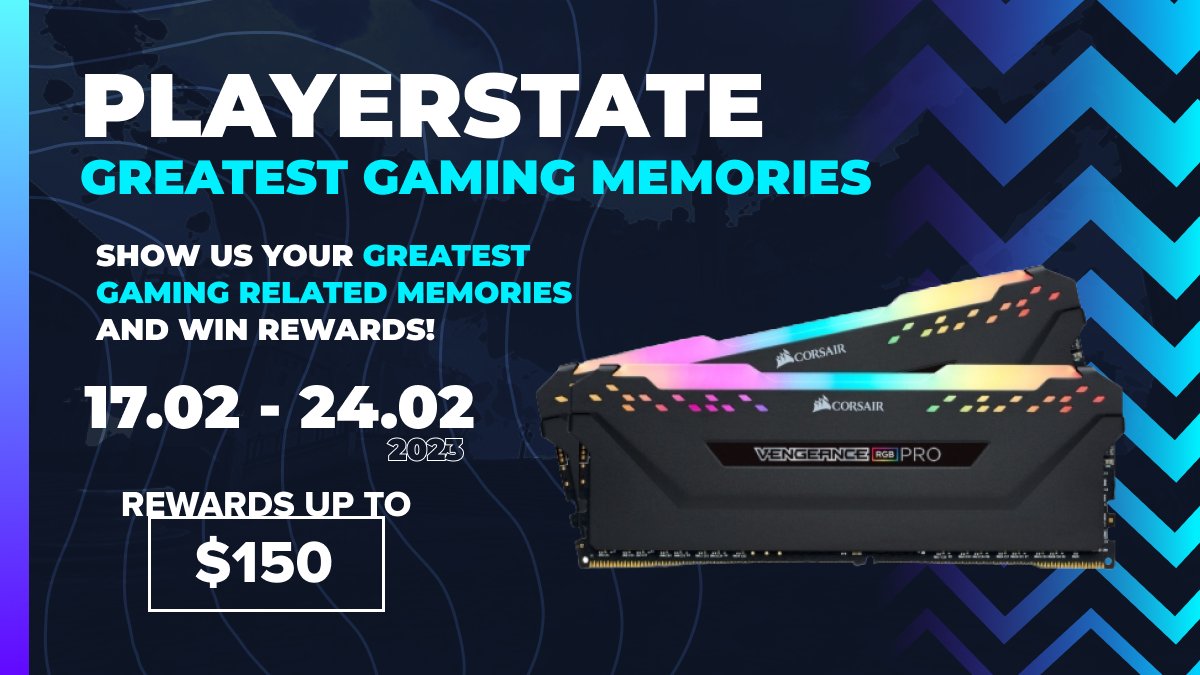 UGCbeyond's tweet photo. TIME FOR ANOTHER WRITING CHALLENGE
Write up some of your favourite gaming related memories and get a chance to win some prize money!!
Challenge Page: https://t.co/7GZlVI0NlY
#joinplayerstate https://t.co/3Y1cid9Gf4