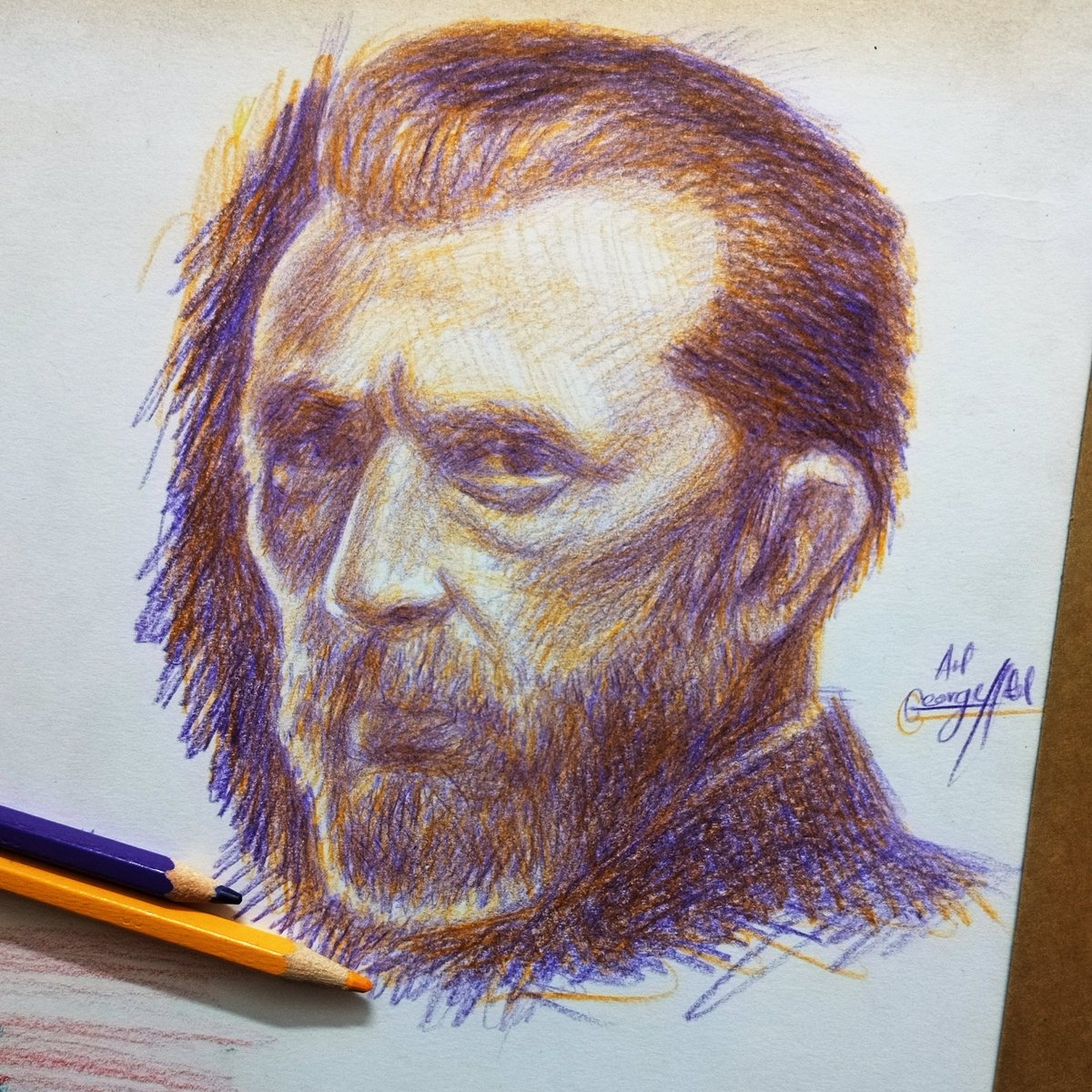 Sketch 🎨🎨
with only Two colors

#quicksketchartist  #vangogh #artist #arts #artwork #sketch #draw #drawing #drawings #رسم #رسامين #pencil #فن #gallery #prettygirls #paint #egypt #behance #color #painters #worldart