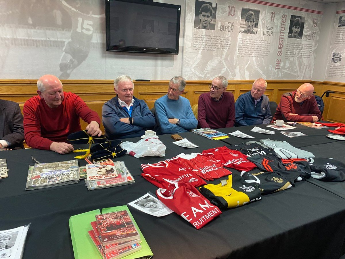 Alan Johnstone on Twitter "Thursday ended with football memories at