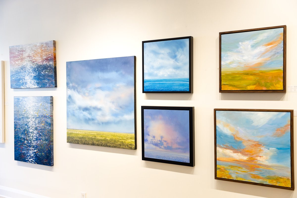 ragandcarbon's tweet photo. Artist Spotlight: Ken Vincent. Come in to the gallery to see the breath-taking cloudscapes and gorgeous colors Ken has become so well known for. Link in bio to view the collection. https://t.co/tC1PmK5Df9