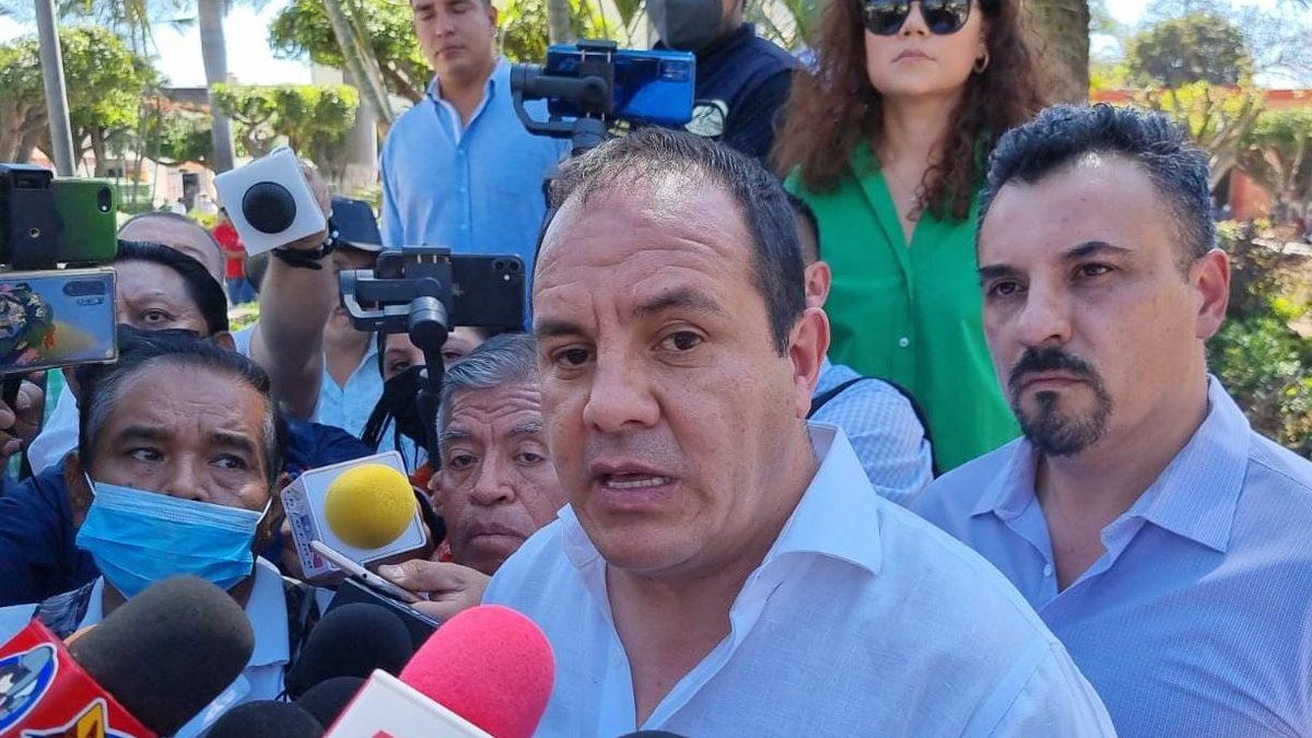 linea_caliente_'s tweet image. #Local | El gobernador de #Morelos, @cuauhtemocb10 dijo que no cuenta con recursos económicos para ayudar a #Sapac #Cuernavaca a pagar el adeudo que enfrenta con la #CFE.