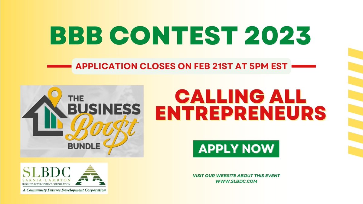 SLBDCteam's tweet photo. We may celebrate long weekends but you can still submit your applications on the weekends &amp; Monday (Family Day).

#sarnialambton #smallbusiness #lambtoncounty #slbdc https://t.co/Qs8hd3Bjaz
