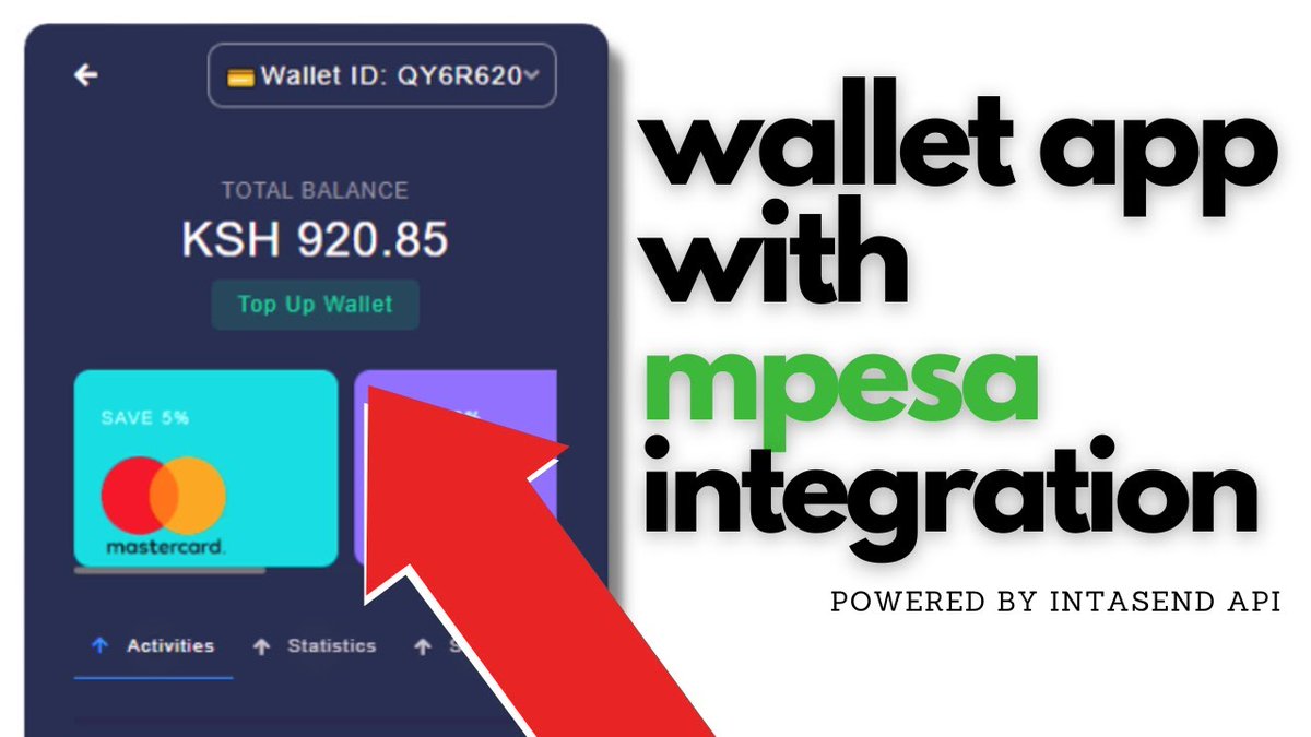 fortunethedev1's tweet photo. Building a Wallet App with Mpesa and Card Top-up: A Step-by-Step Tutorial – In this tutorial, you'll learn how to build a web application that allows users to store and manage their funds using Mpesa, a popular mobile money service... https://t.co/FPxREbbCdl https://t.co/9mfkOKPIj8