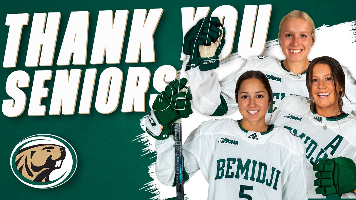 Today we celebrate our 3️⃣ seniors! Thank you @Abb_del @paige_168 and @reecehunt44!! #GoBeavers #BeaverTerritory
