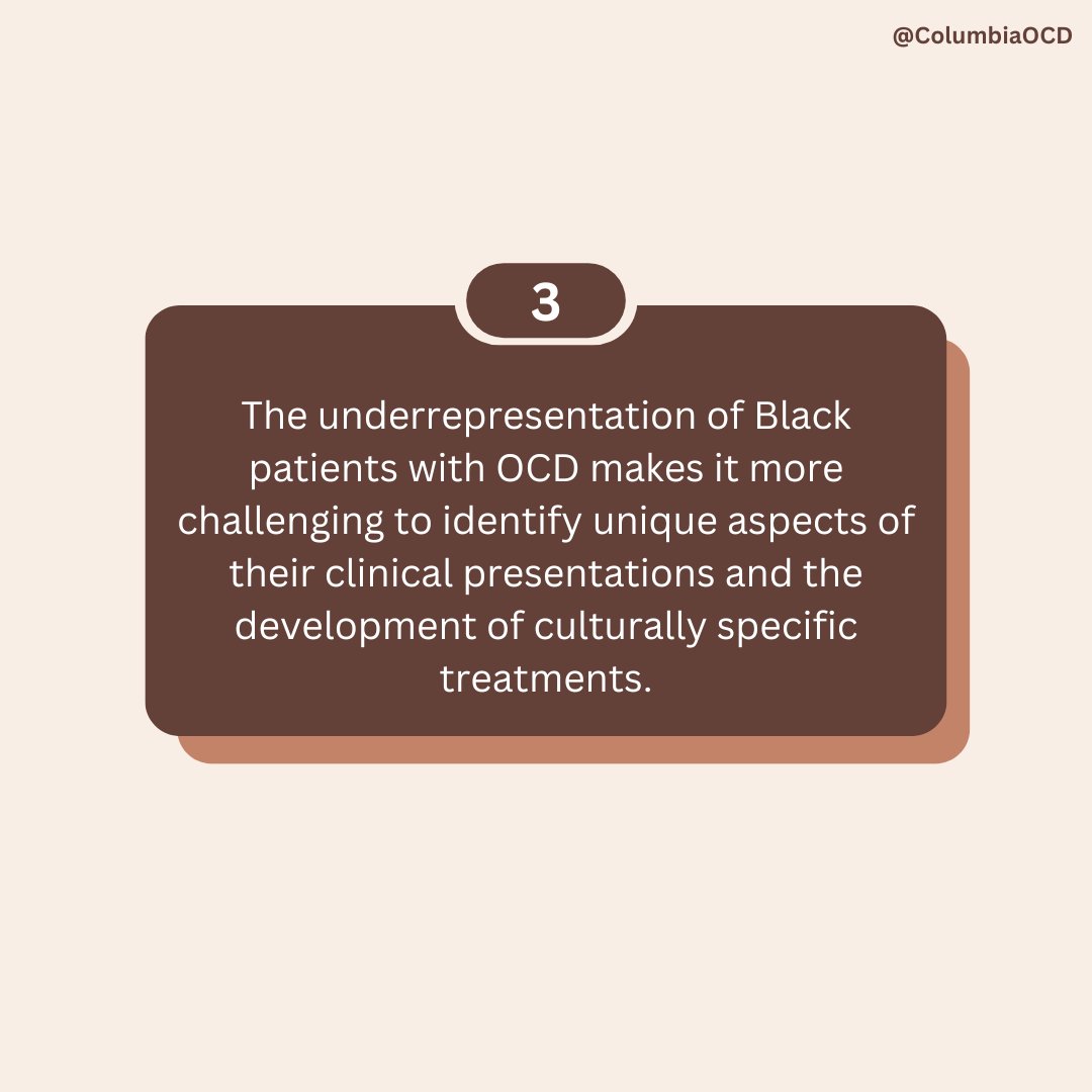 In this post we highlight major takeaways from an important review article written by Adriana Wilson and Kayla Thayer regarding how racial and cultural differences may affect the presentation and expression of OCD. Swipe to read more
--
#ocd #ocdawareness #mentalhealth #columbia