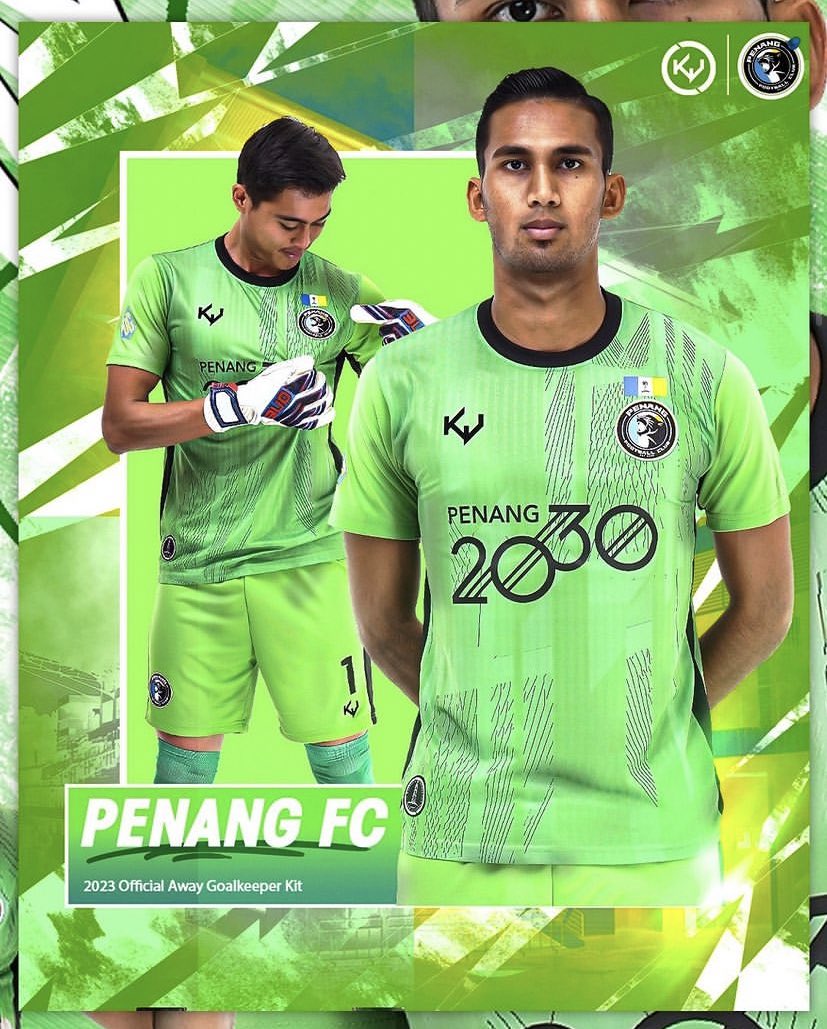 Another day, another football shirt thread 🧵🇲🇾 This time, I’ll be slowly adding all the Malaysian Super League 2023 kits! Up first, we have Penang FC