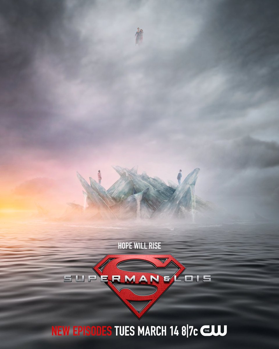 The symbol of hope. Season 3 of #SupermanAndLois premieres March 14 on The CW!