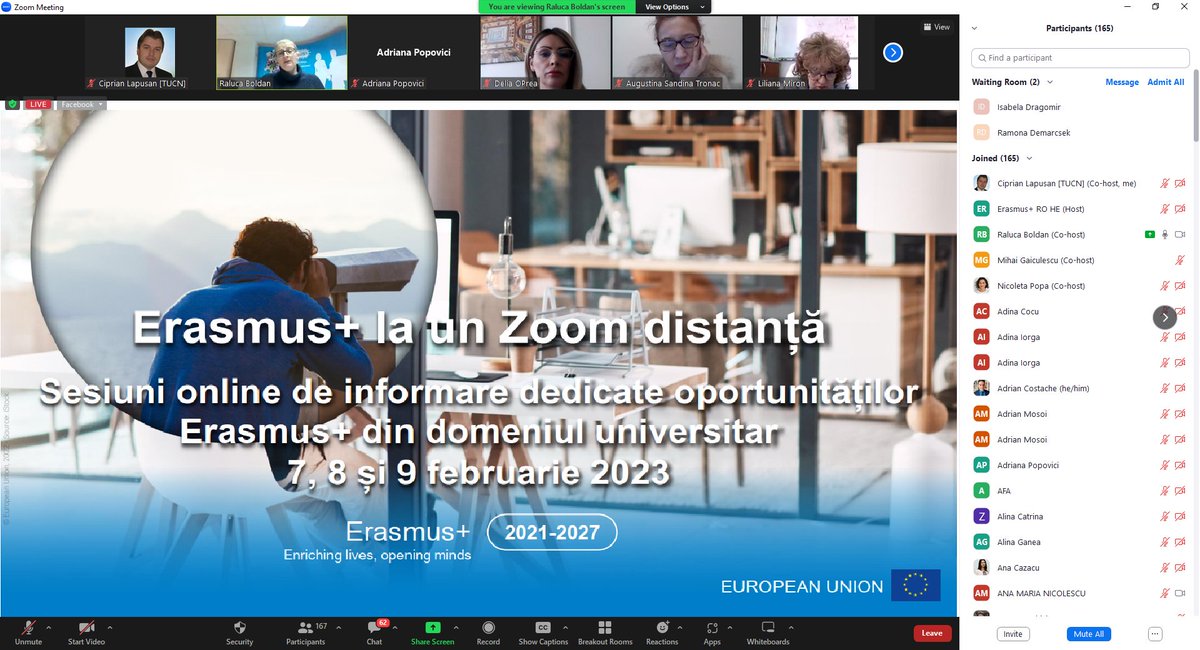 NextgengProject's tweet photo. The @NextgengProject creation story and the main results so far were shared by Ciprian Lapusan with the participants of the “Erasmus+ la un Zoom distanță” meeting organized by Erasmus+ RO on 9 Feb 2023.
#NextGEng #Erasmus https://t.co/YgEURXG45C