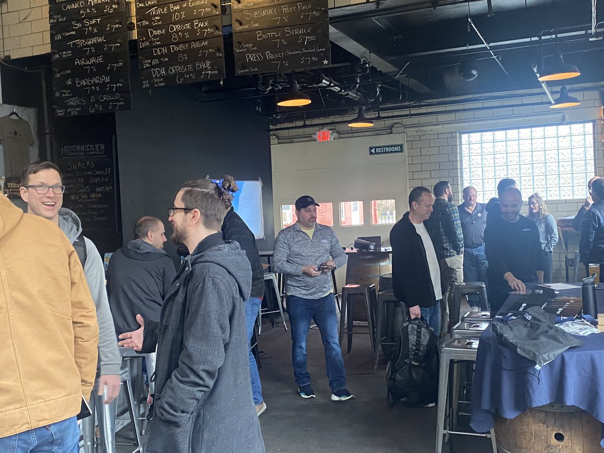DoctorSquat's tweet photo. @PGHVMUG @VMwarevSphere @VMwareTanzu @VMwareSkyline We are underway! There is still time to make it here for the presentations… https://t.co/KgHsjnaqxv