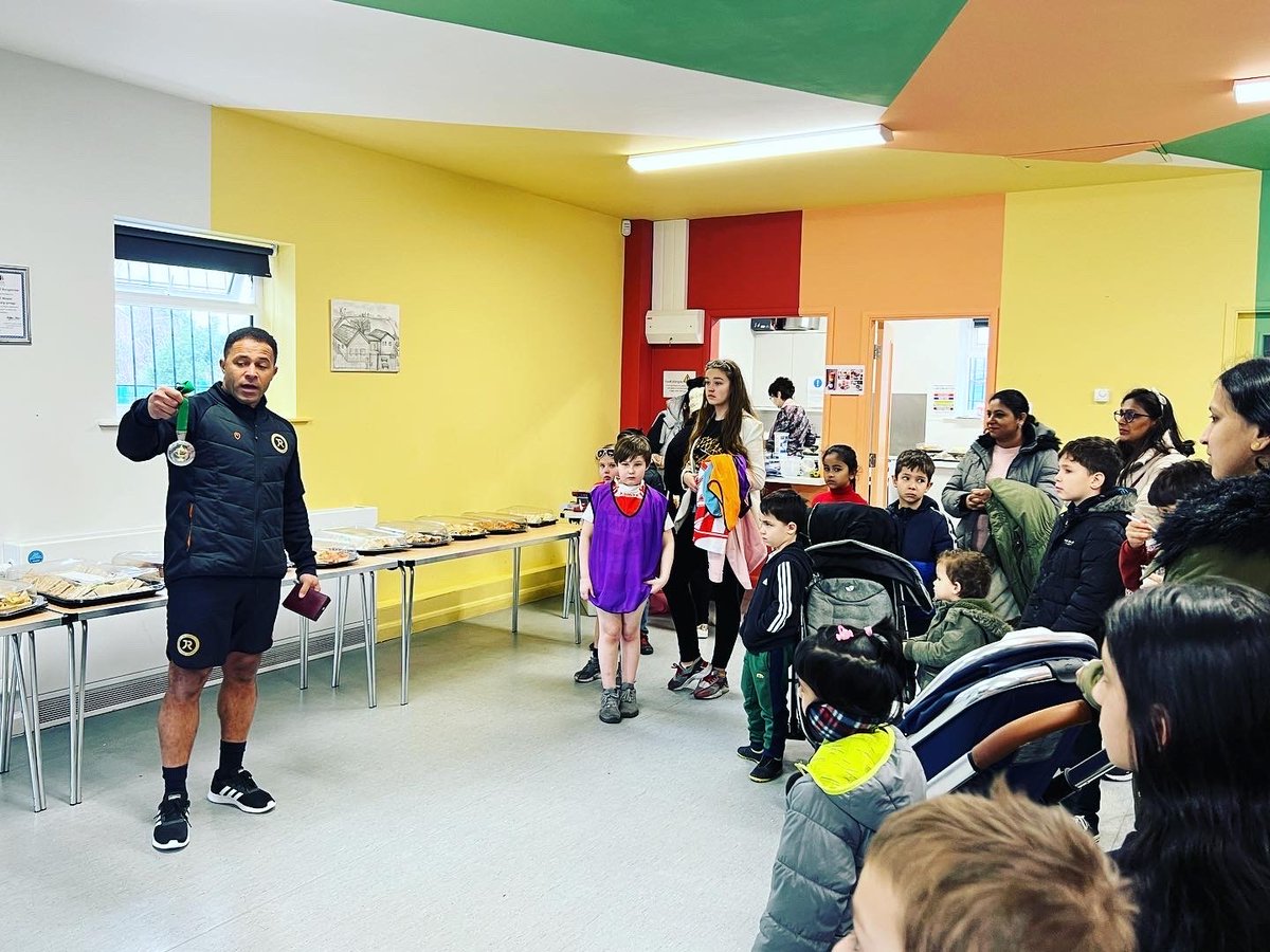 GetLeeds's tweet image. We have had a great time at our Active Community Events this week at Nowell Mount and Kentmere. Full of fun activities, rugby, kit donations food and connecting. HUGE Thank you to everyone involved! @asgharlab @Jason15Robinson @ZestLeeds @ActionForSport @RFU #Rugby #community