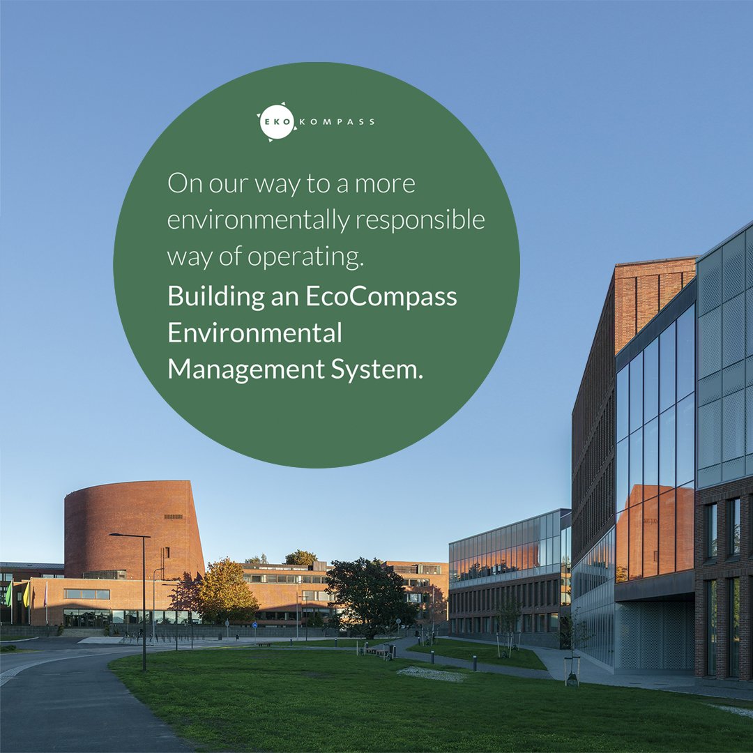 Verstas Architects has commenced the planning of implementing the environmental management tool EcoCompass @ekokompassi, a Finnish environmental management system (EMS) and certificate.