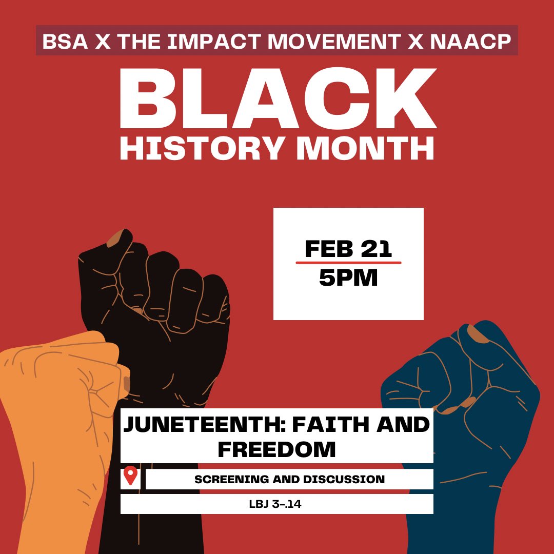 We have a meeting for you guys next Tuesday! This meeting we’re collaborating 😊 we’ll be screening this movie, please come in anything comfortable! Blankets are encouraged as well, Same Place and this time we’ll be starting at 5PM!! Come out and hangout with us 🫵🏽
