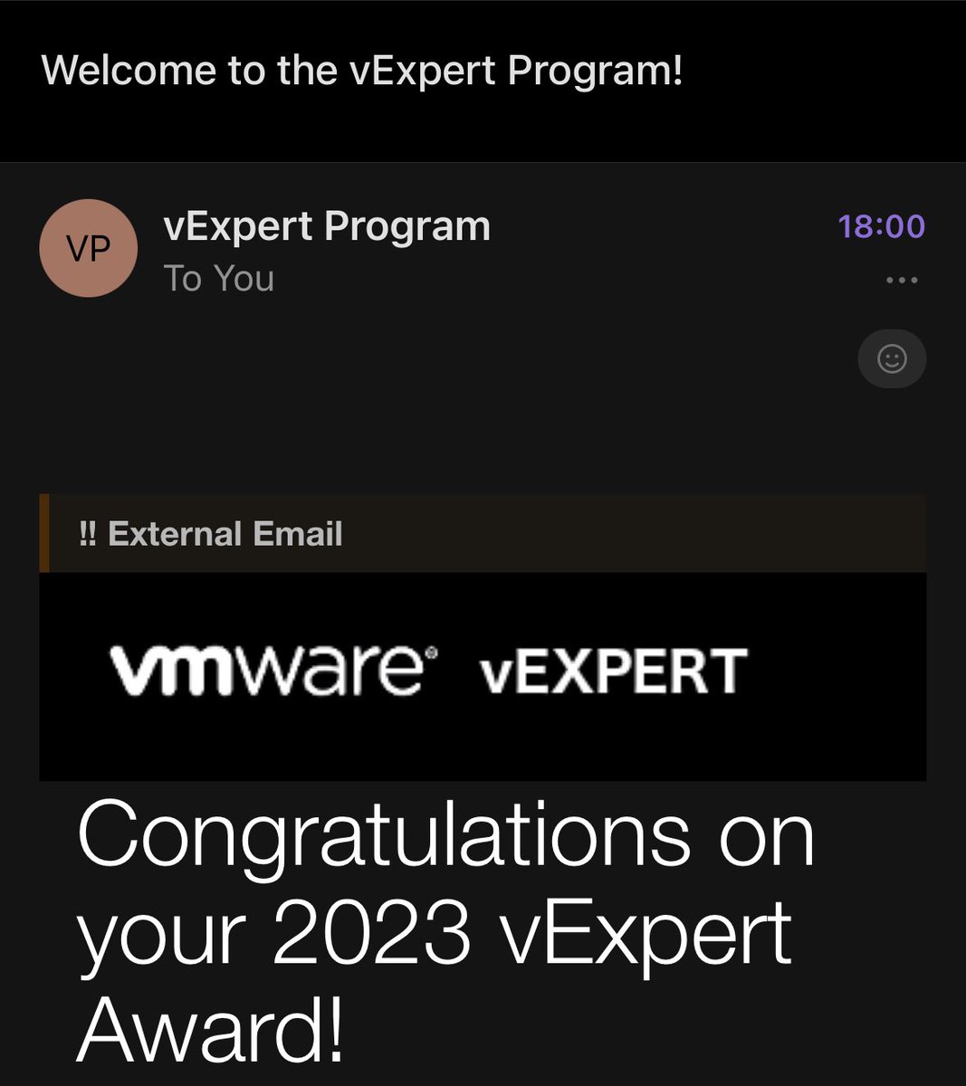 TinaKrogull's tweet image. I made it 🤩 - #vExpert for the 3rd time ⭐️⭐️⭐️ #vmwaretam