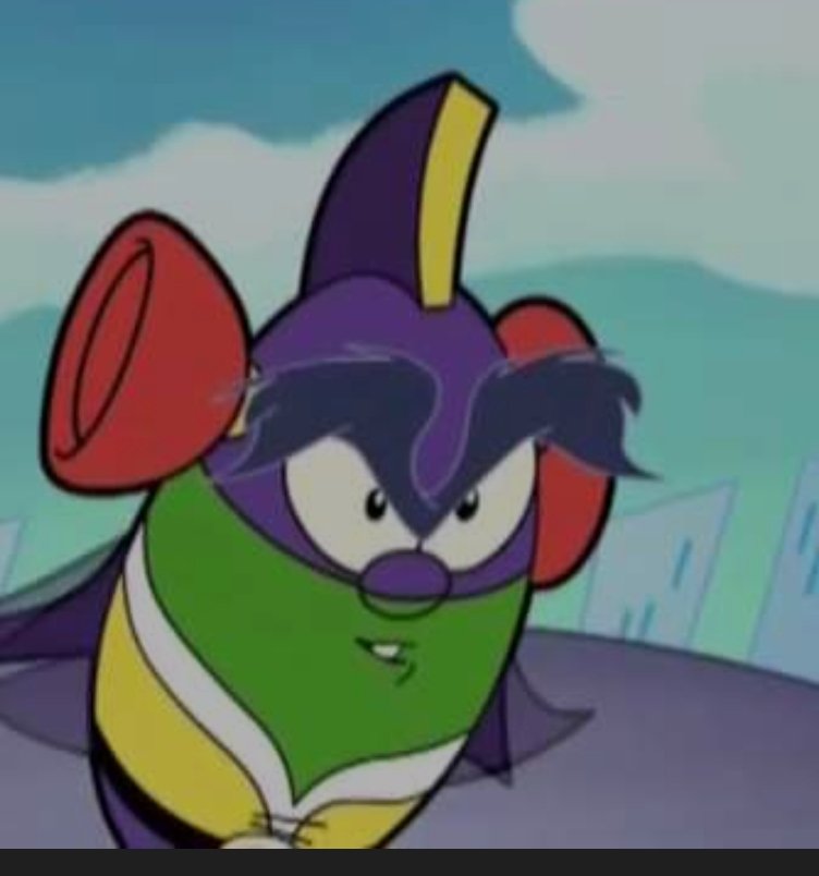 2KayOH8's tweet photo. @CRANTIME I just realized this pokemon reminds me of Larry Boy the time he got a pair of eyebrows stuck on him to make him angy https://t.co/Y39R2qage8