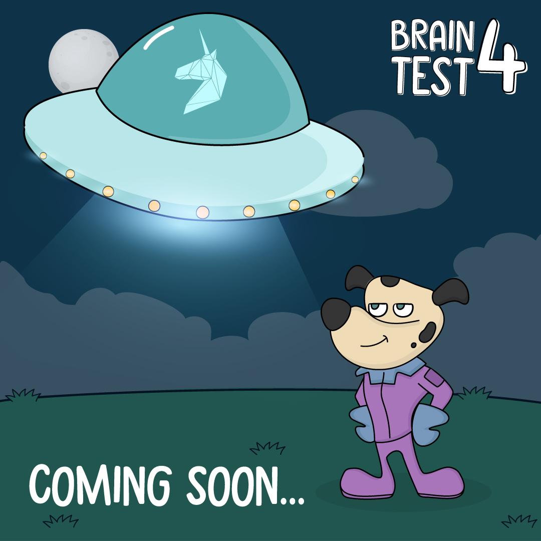 Unico Studio on X: Whats coming first brain test 4 or Aliens? 👽🧠🛸🤔  #UFO #aliens #Galaxy #Invade #UFOInvade #Braintest #UnicoStudio   / X