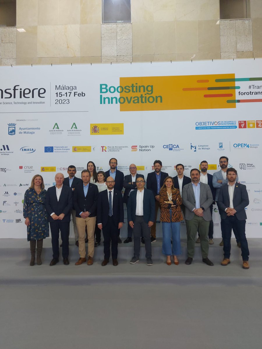 🎉 ¡Gracias a todos por compartir estos días de innovación, conocimiento y sostenibilidad. Esta es la 🤳🤳 de la representación de la delegación asturiana en #Transfiere2023 

#sostenibilidad #innovacion #proyectos #málaga #foro #transfiere2023