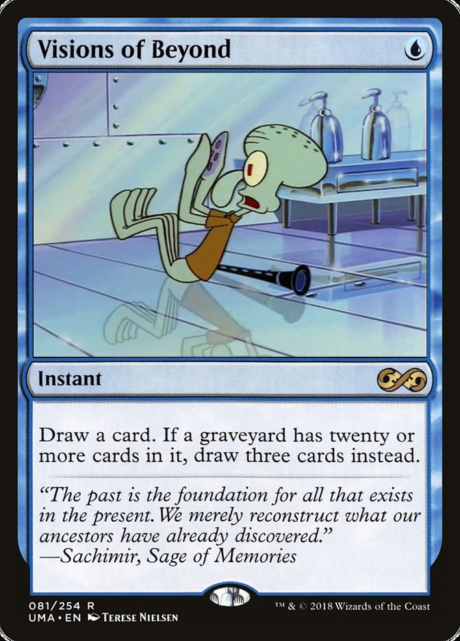 The Mill discord was talking about Spongebob themed cards and I can't get  it out of my head