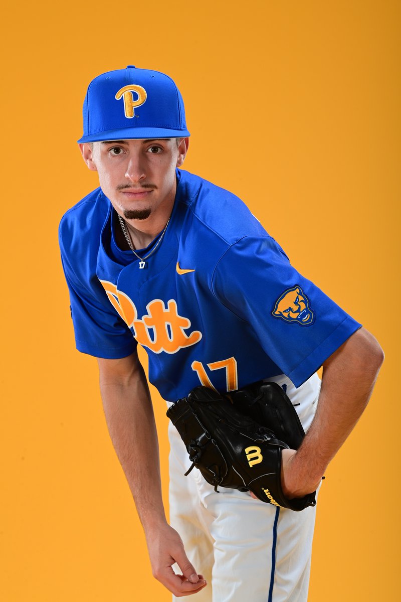 Pitt_BASE's tweet photo. 𝙈𝙤𝙨𝙡𝙚𝙮 𝙤𝙣 𝙩𝙝𝙚 𝙢𝙤𝙪𝙣𝙙.

Junior RHP Kyle Mosley will make his first career start as a Panther on Opening Day.

#H2P https://t.co/v3QmGXwcSl