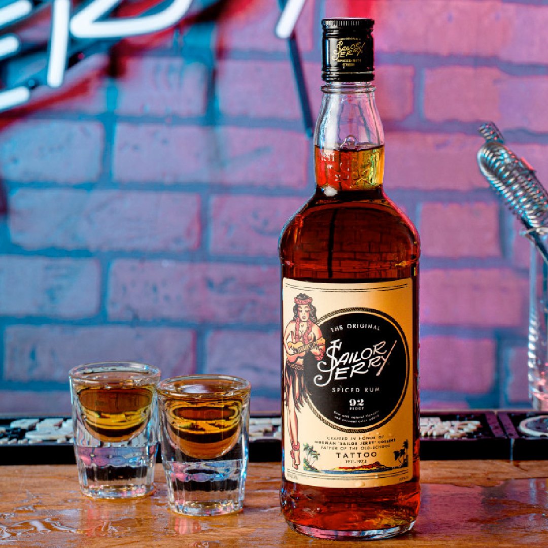 It's the weekend, let's act like it. #SailorJerrySpicedRum