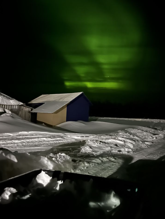 KSLA's tweet photo. So beautiful!! These pics of the Aurora Borealis were sent to our sister station in Alaska, KTUU, the other night when the lights were visible up there!! 💚💚💚 https://t.co/ESvh6SBaNE
