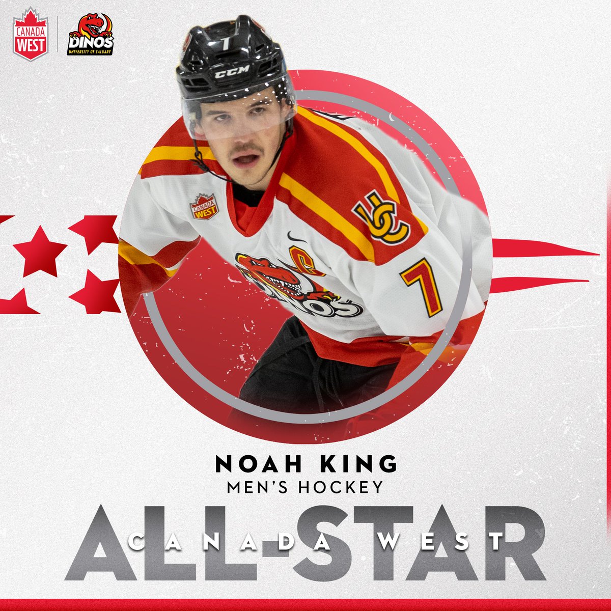 DinosMHKY's tweet photo. 🦖🏒⭐️

Leading the way with THREE @CanadaWest First Team All-Stars!

🏒 Noah King
🏒 Riley Stotts
🥅 Carl Tetachuk

#GoDinos https://t.co/wIl4CqFt5r