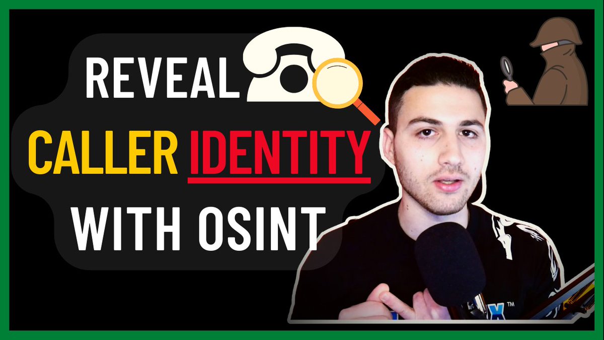 Cyber_Sudo's tweet image. How to Use OSINT to Trace Phone Number Owner&apos;s Name

youtu.be/tGxJ87qA62Q

#OSINT #opensourceintelligence #osintframework #callerid #infoga  #osint4hackers #cybersecurity #hacking #hacker #ethicalhacking #cybercrime #hackers #informationsecurity #kalilinux