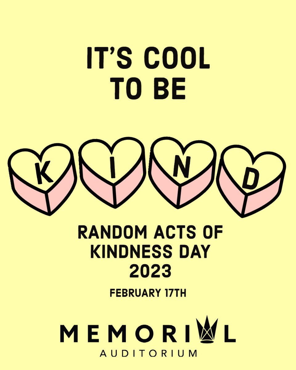 MemorialPittKS's tweet photo. The smallest act of kindness can make the biggest impact! https://t.co/DNzriLzfSK
