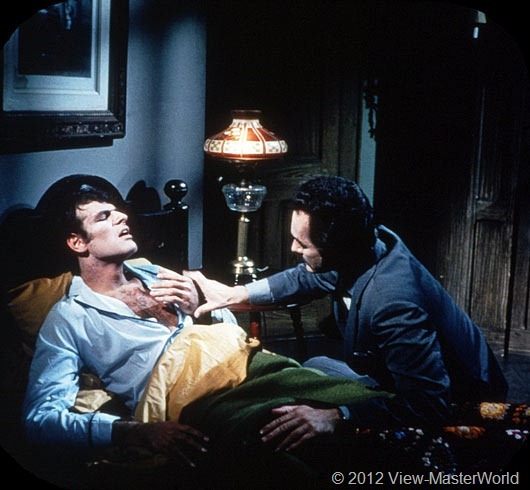 JG41187's tweet image. Angelique terrorizes Barnabas and other goings on at Collinwood. 
#DarkShadows #Viewmaster