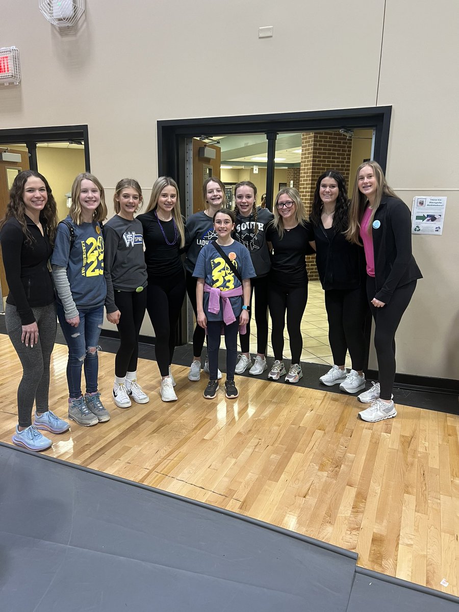 SPARTANS participating in Leadership Day @ SWHS today! 🤩🥎