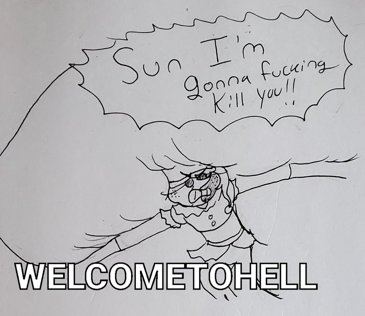 Welcometohellz1's tweet photo. RIP Mo/on, crushed under S/un's massive ass #sunpop https://t.co/VgvqvzUXoe