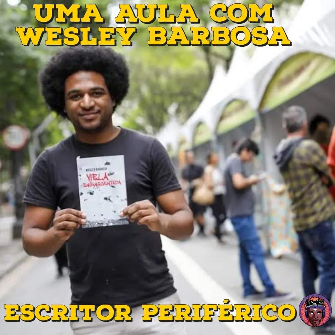npncanal's tweet photo. Vídeo novo no canal! Assista esta aula sobre literatura marginal com o @barbosaescritor !
https://t.co/E201BpcpTn
#npncanal #literatura #escritores #selopovo #ferrez #capaoredondo #wesleybarbosa #livros #periferia https://t.co/inbxFNmRq1