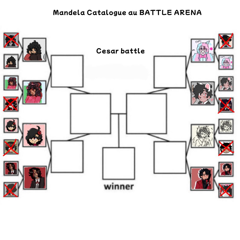 The Mandela Catalogue Characters Bracket - BracketFights