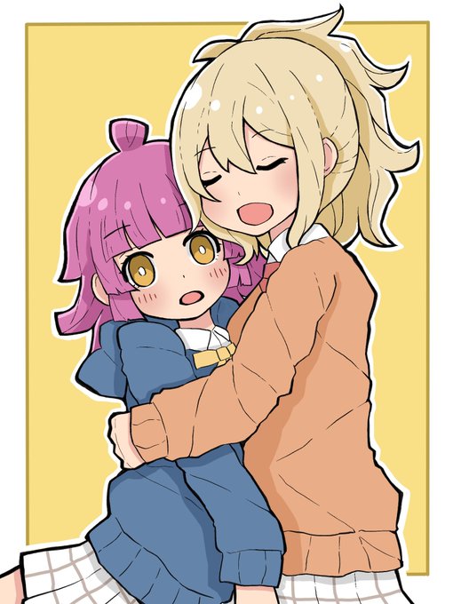ぎゅぎゅっ#lovelive#虹ヶ咲 