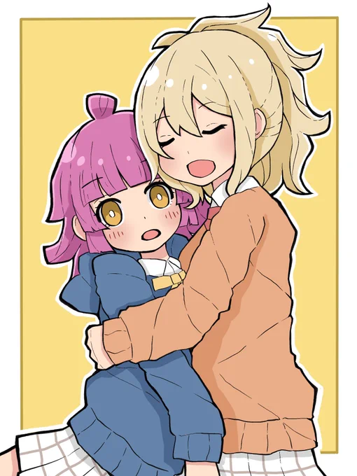 ぎゅぎゅっ#lovelive#虹ヶ咲 