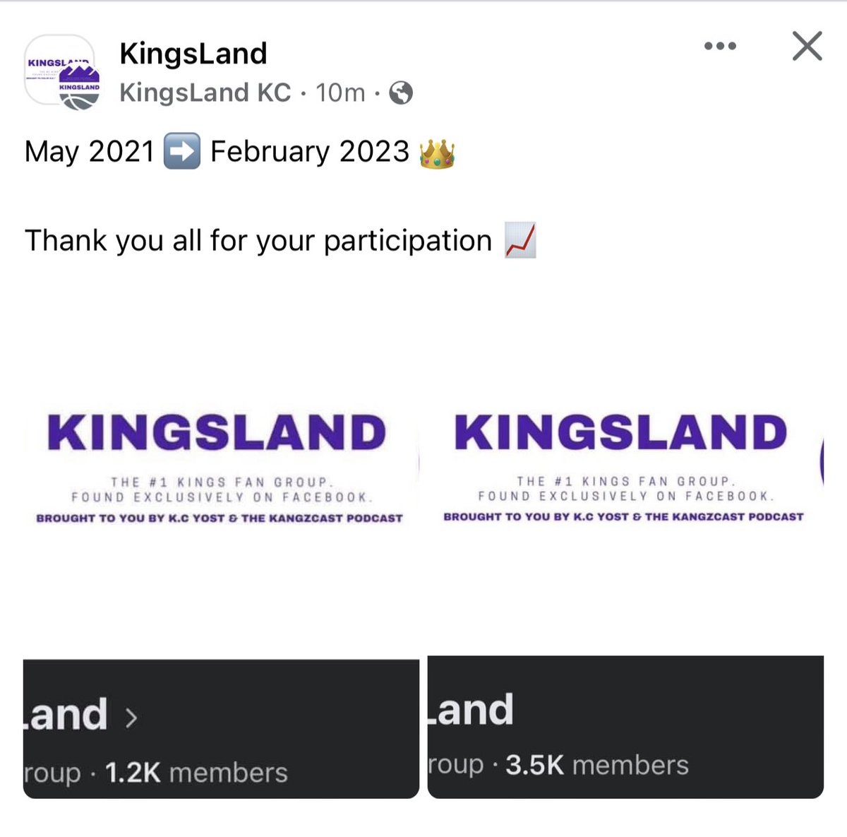 Take a break from  twitter and join Kingsland. linktr.ee/KangzCast