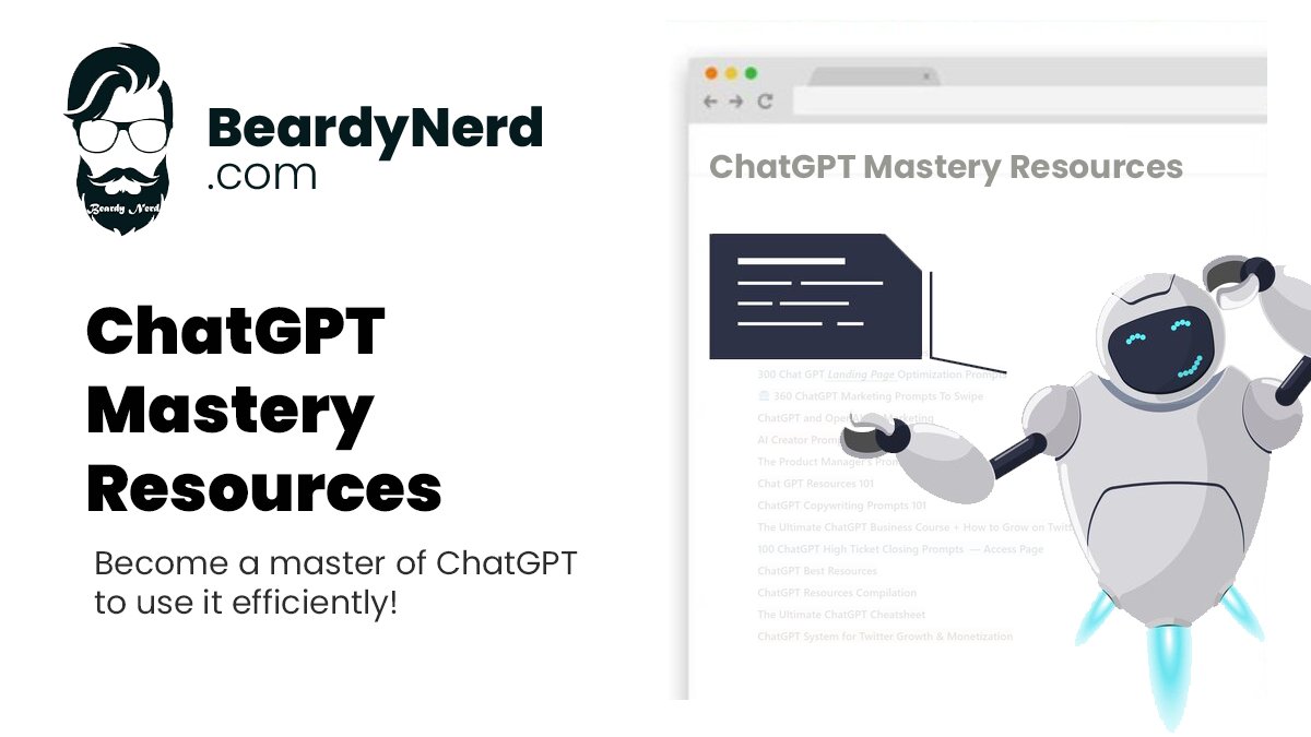 Use ChatGPT efficiently to
• Make Money
• Boost productivity
• Social Media Growth
• 500+ Prompts
• 700+ nocode tools 
• Other ChatGPT Resources

How to avail it?

Like this post, comment, Retweet, Follow &amp; we will DM you!

#ChatGPT #AI #Bard #money #Earn #Writer