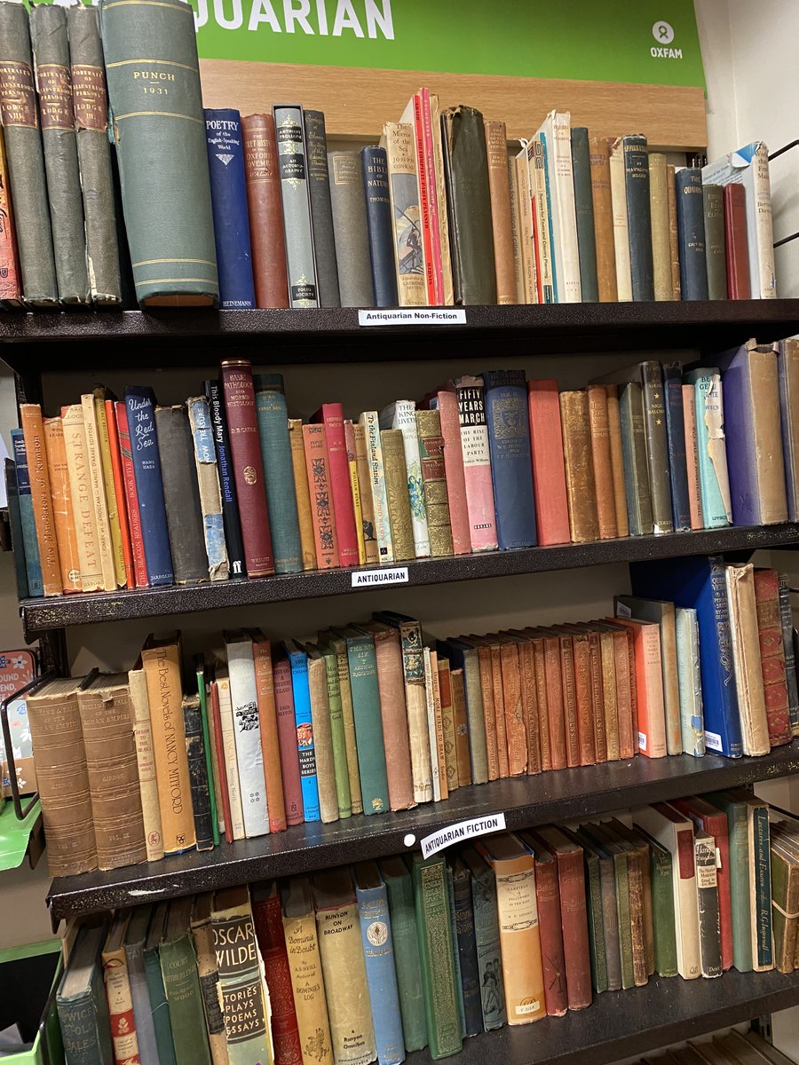 And, if old books are your thing, we have a well stocked #antiquarian section for you to browse on your #LondonBookshopCrawl @BookshopCrawlUK