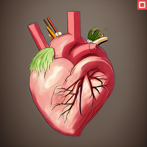 VermillioHQ's tweet photo. Special shoutout to discord member @storydregs for accepting our design challenge and creating this awesome anatomy of the heart design using our #anime style channel! #aiart #authenticatedai https://t.co/KUlXEnB5vm