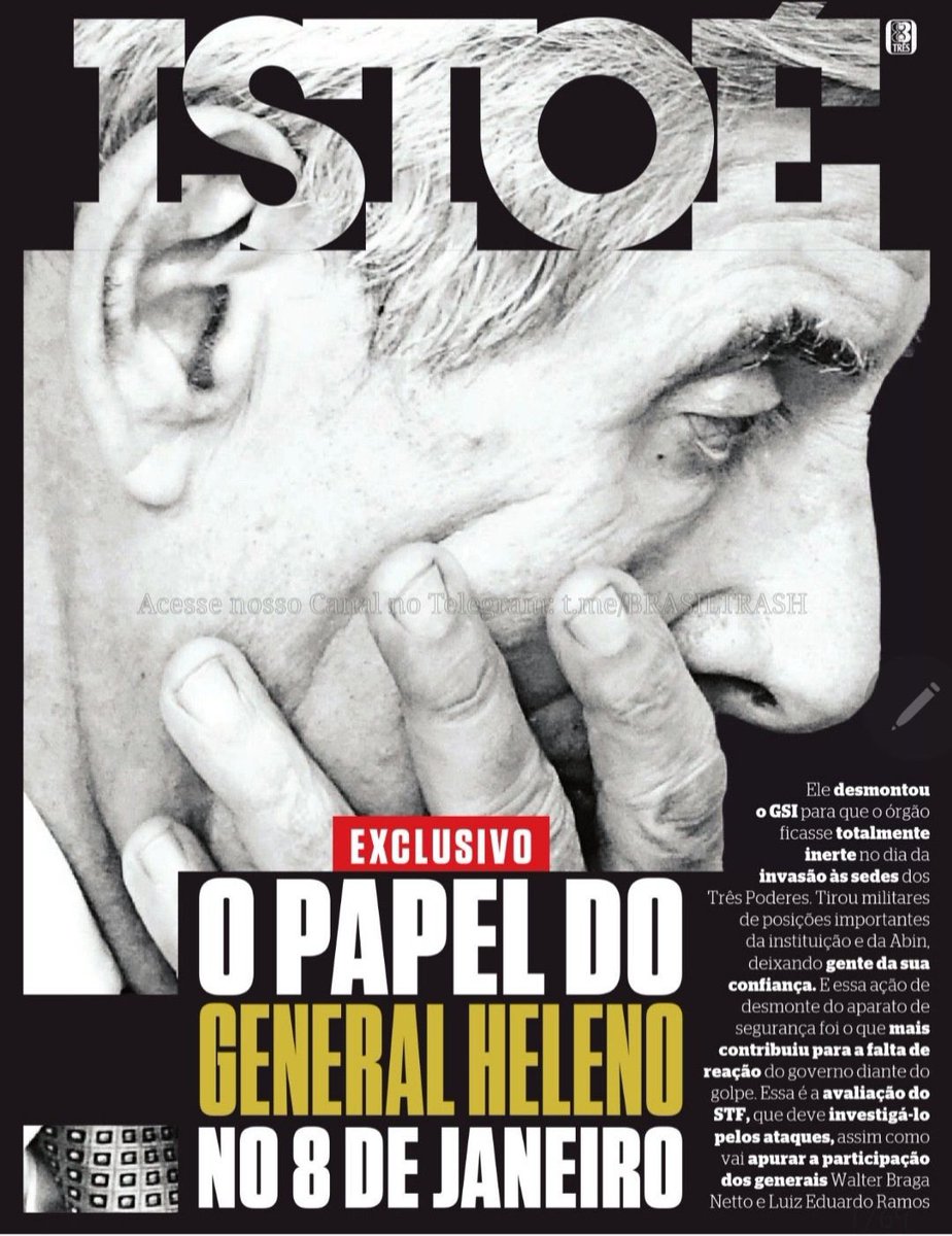 areamilitarof's tweet photo. Uma das reportagens mais sujas e inverídicas sobre @gen_heleno . Estes blogueiros da IstoÉ deveriam ser presos por tudo que escreveram, é o mais alto nível de imoralidade, tentativa de promover caos e gerar conflitos contra a segurança nacional. https://t.co/ISQUlAUIUK