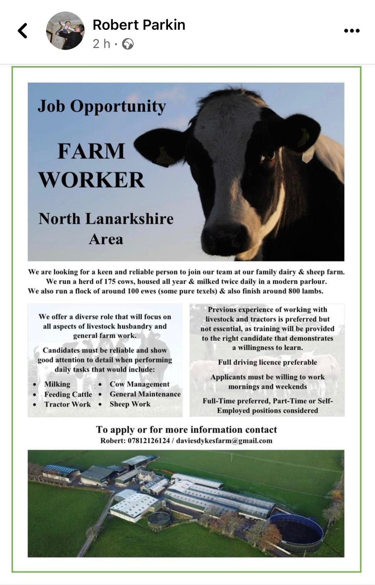 Good opportunity for someone- please share