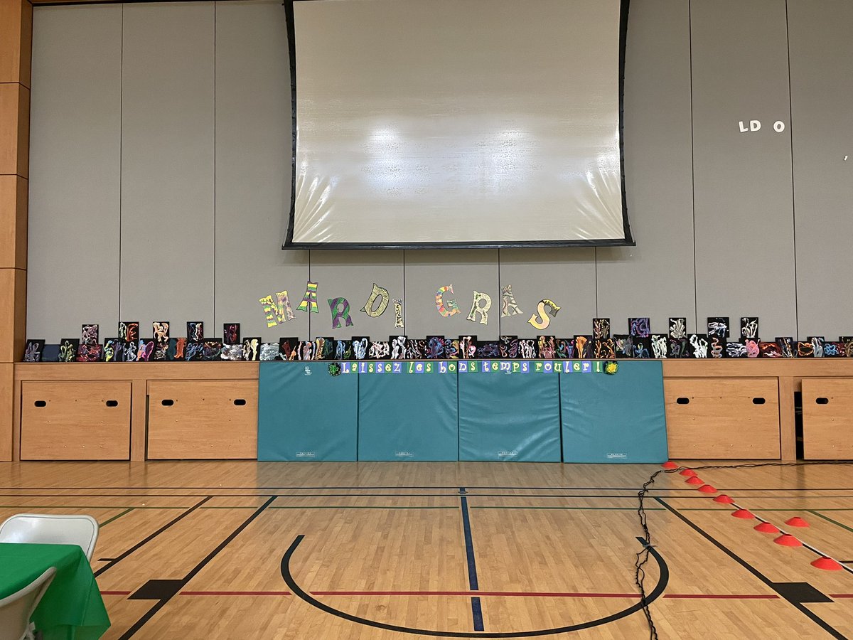 Thanks to M. Cialini, Mme. Giudice, Mme. Hruska and Mme. Turkstra for the time and effort in preparing for our joyful Mardi Gras on Tuesday! Merci pour tout ce que vous faites! <a href="/HWCDSB/">HWCDSB</a> <a href="/fsl_HWCDSB/">French at HWCDSB</a>