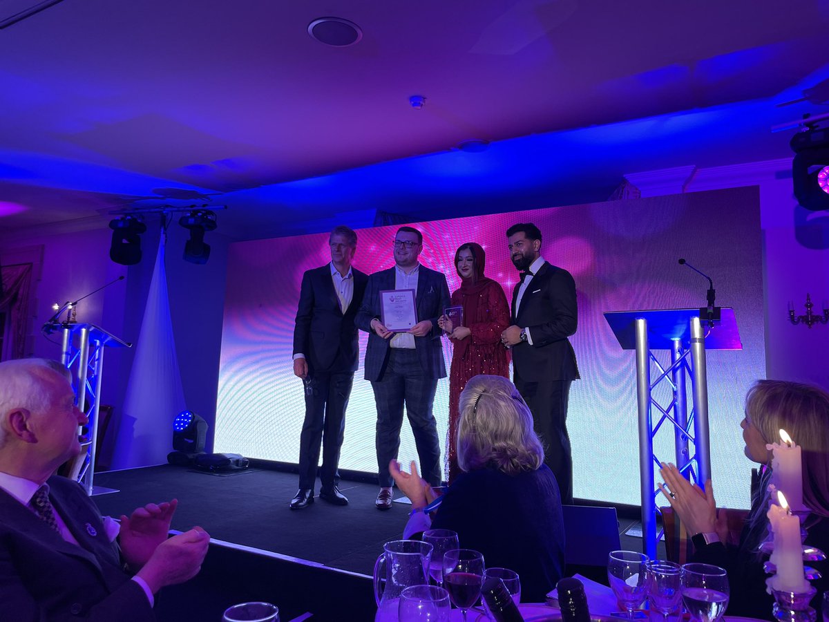 love_luton's tweet photo. The winner of the Entrepreneur of the Year is: 

Luke Davis 

Congratulations 👏 

Thank you to our sponsor @HannahSols https://t.co/pUqkvUf3GW