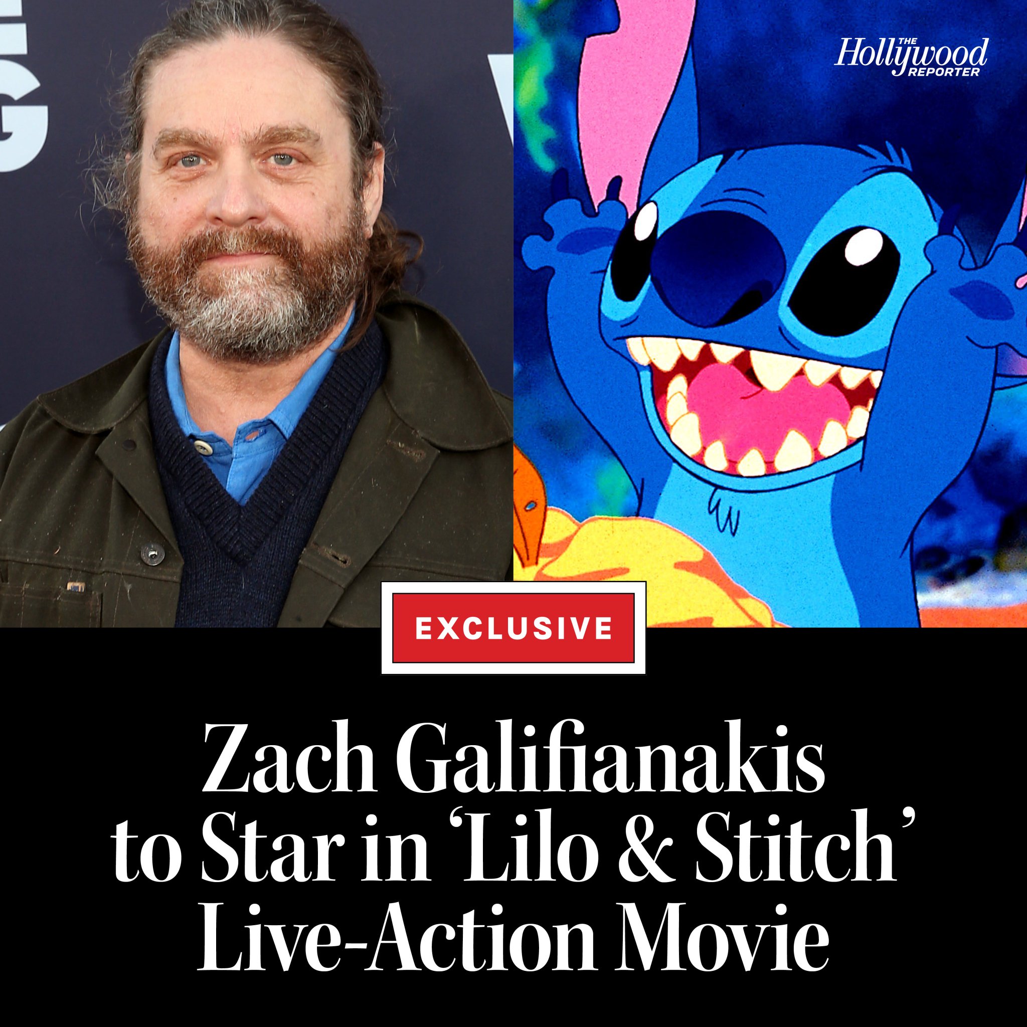 The Hollywood Reporter on Twitter "Zach Galifianakis has been cast in