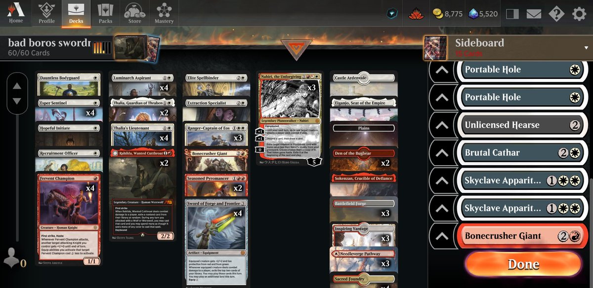 Loofathe3rd (@loofathe3rd) on Twitter photo Boros nahiri humans to #572, the reach and ability to grind is fantastic
<a href="/mtgazone/">MTG Arena Zone</a> <a href="/fireshoes/">Robert Taylorš„</a> Boros nahiri humans to #572, the reach and ability to grind is fantastic
<a href="/mtgazone/">MTG Arena Zone</a> <a href="/fireshoes/">Robert Taylorš„</a>