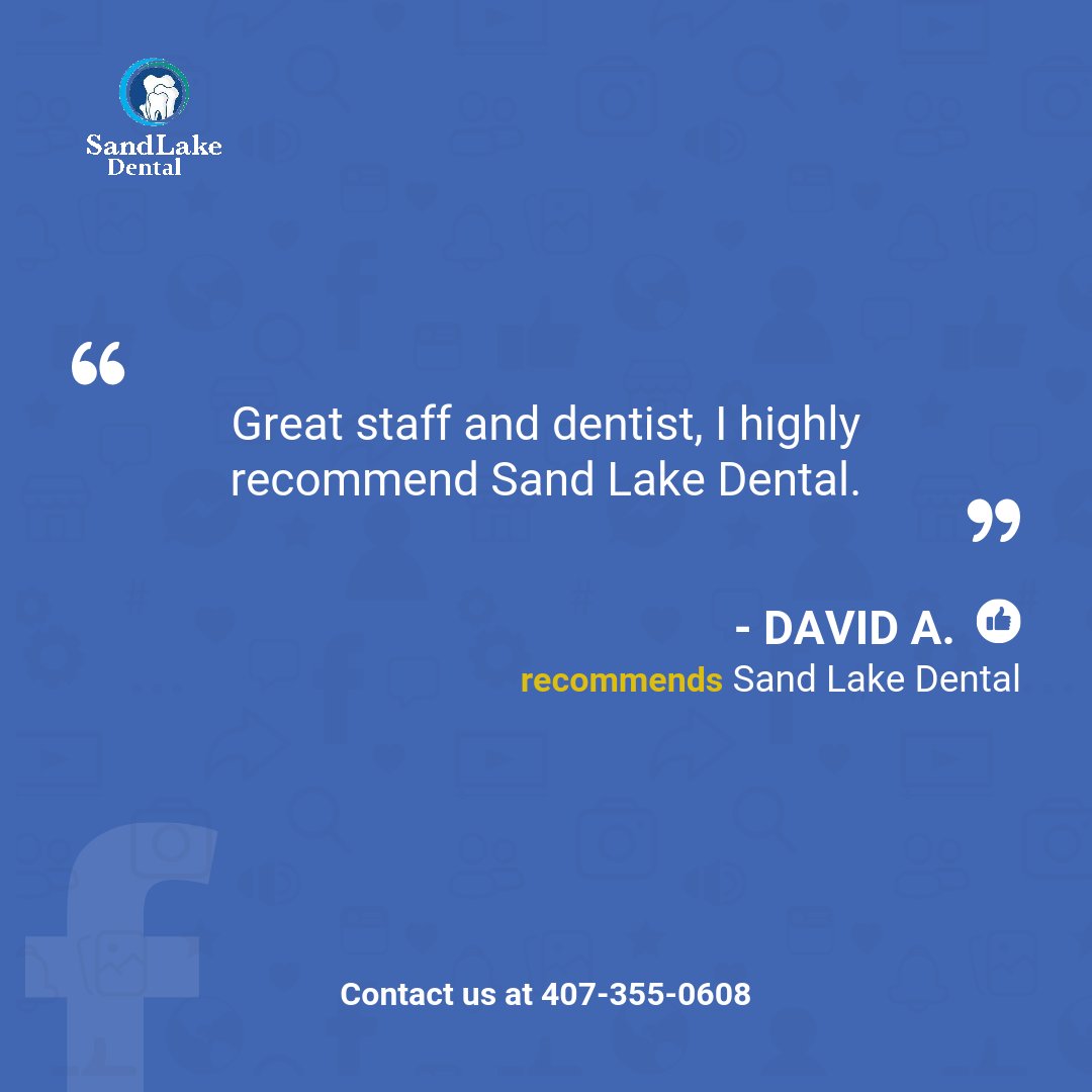 Sand Lake Dental on Twitter "A happy customer. How has SandLakeDental
